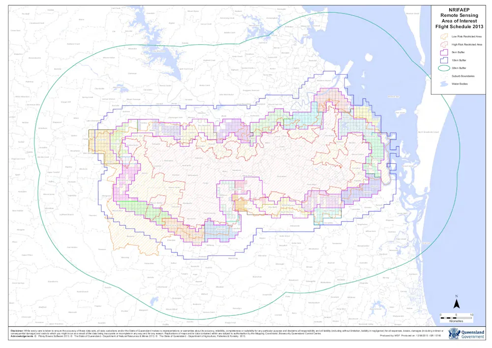 Rifa Map Eradicating the red imported fire ant with remote sensing