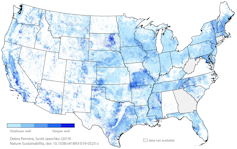 Drilling deeper wells is a band-aid solution to US groundwater woes