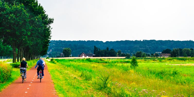 Cycle paths in the Netherlands
