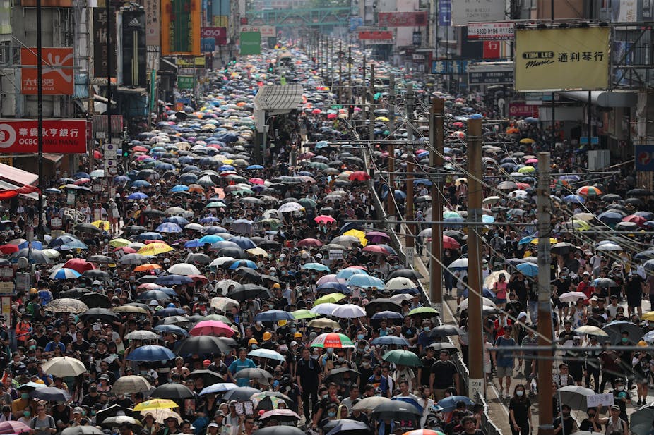 Di Hong Kong Pengunjuk Rasa Melawan Pemerintah Dengan Di Hong Kong Pengunjuk Rasa Melawan Pemerintah Dengan