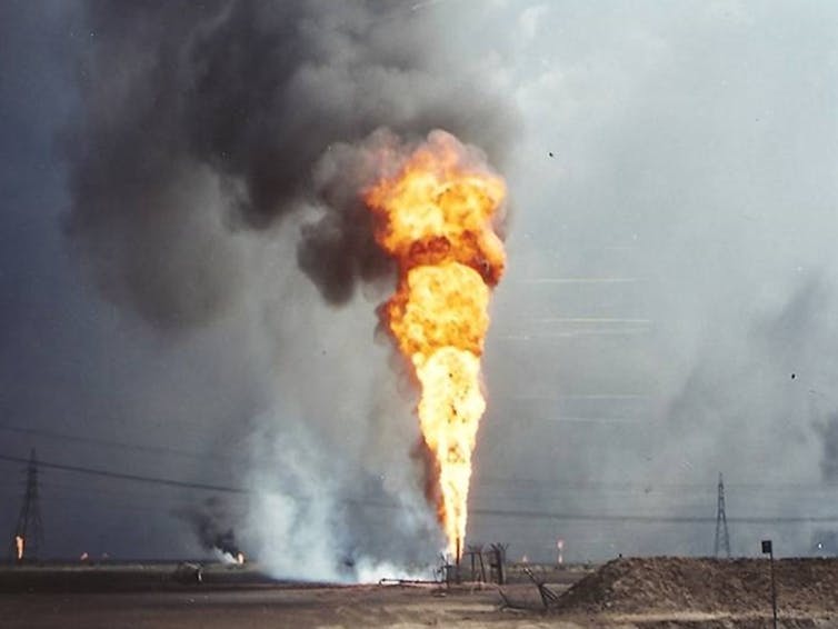 Environmental destruction is a war crime, but it's almost impossible to fall foul of the laws