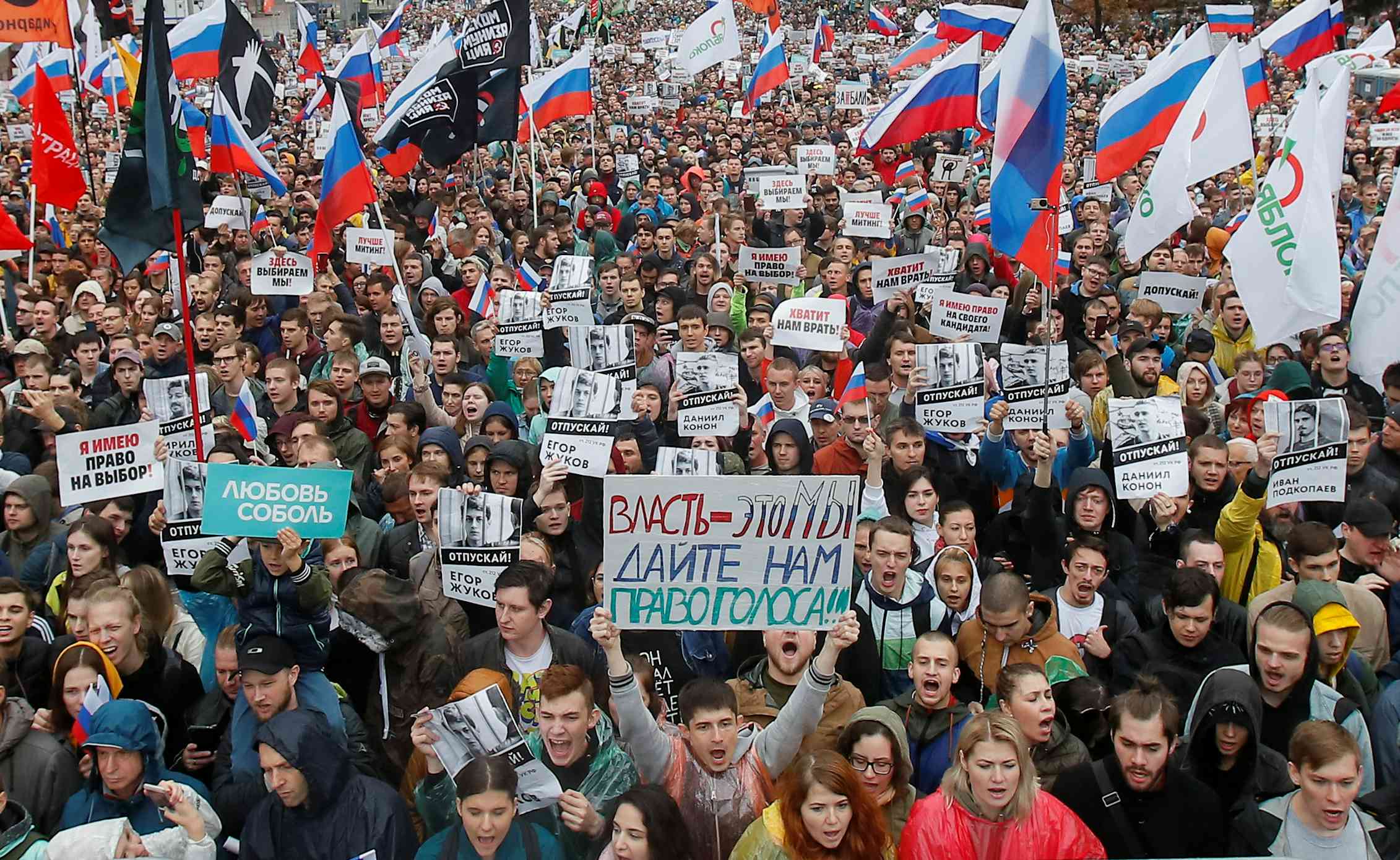 Russian protests highlight how authorities crackdown on activists by