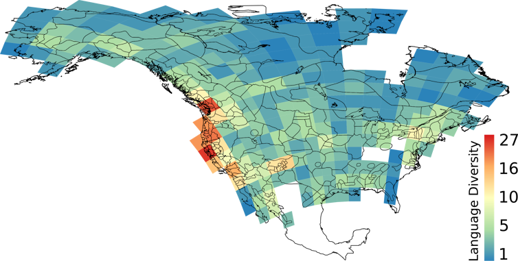 Why are so many languages spoken in some places and so few in others?