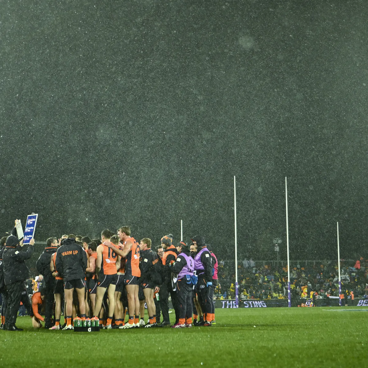Snow At The Footy Just How Unusual Was Last Weekend S Weather