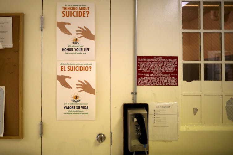 Who is responsible when an inmate commits suicide?