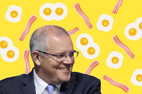 Scott Morrison tells public servants: keep in mind the 'bacon and eggs' principle