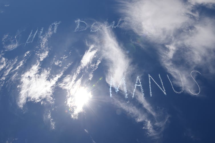 Free speech or sky vandalism? Here's what the law says about skywriting in Australia