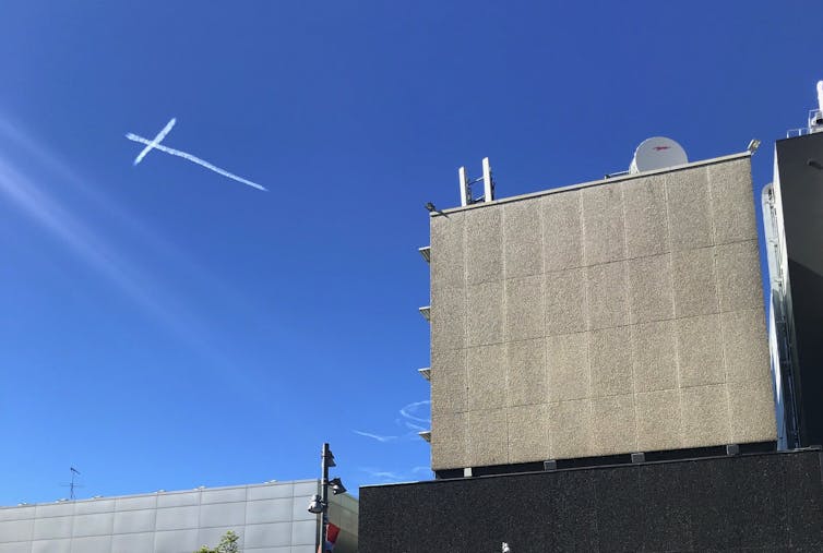 Free speech or sky vandalism? Here's what the law says about skywriting in Australia