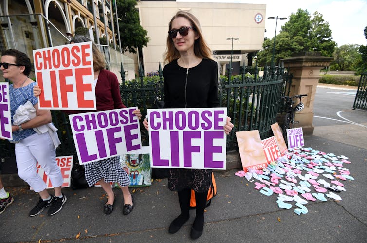 How the US right-to-life movement is influencing the abortion debate in Australia