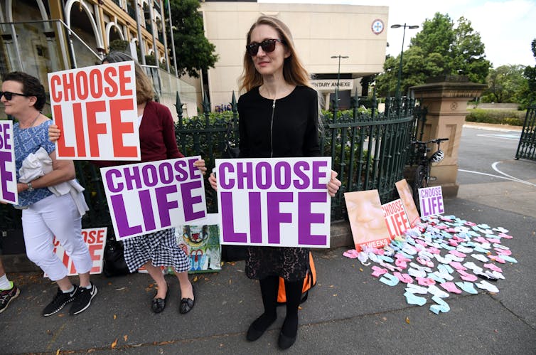 How the US right-to-life movement is influencing the abortion debate in Australia