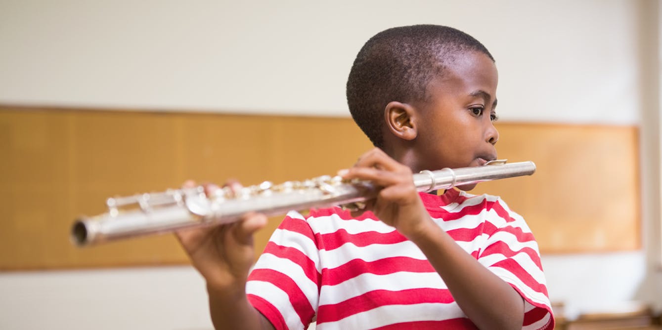 Play the flute. Флейта для детей. Дети флейта Пучков. Child playing Flute.