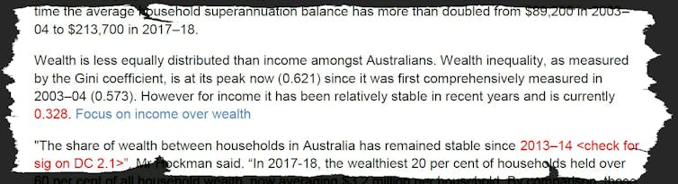 It's not just the ABS. It's also the Productivity Commission downplaying the growth in inequality