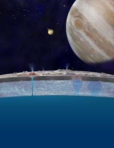 Europa: there may be life on Jupiter’s moon and two new missions will pave the way for finding it 2 Europa: there may be life on Jupiter’s moon and two new missions will pave the way for finding it Space