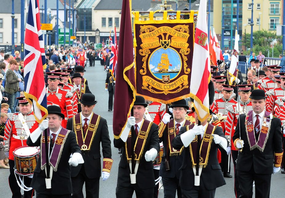A tale of two cities marching season in Northern Ireland