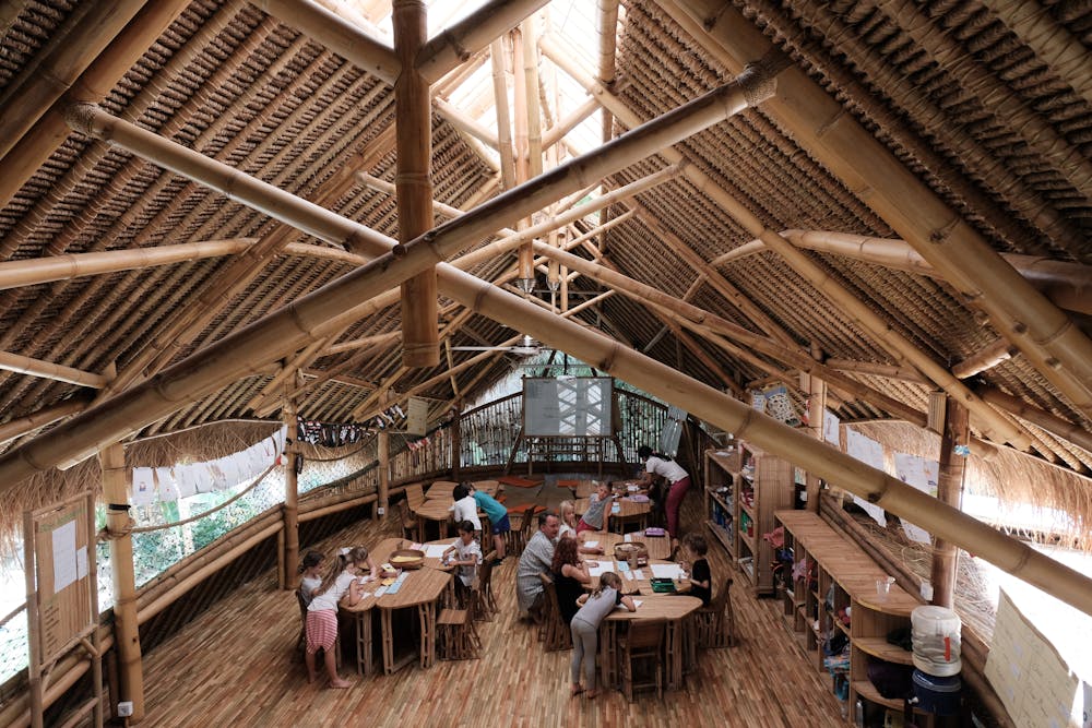 Bamboo Architecture The Permaculture Research Institute
