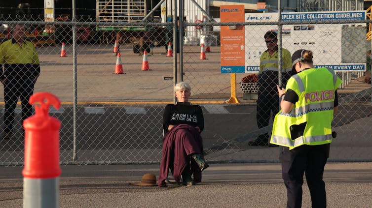 'Lock-on devices' are a symbol of non-violent protest, but they might soon be banned in Queensland