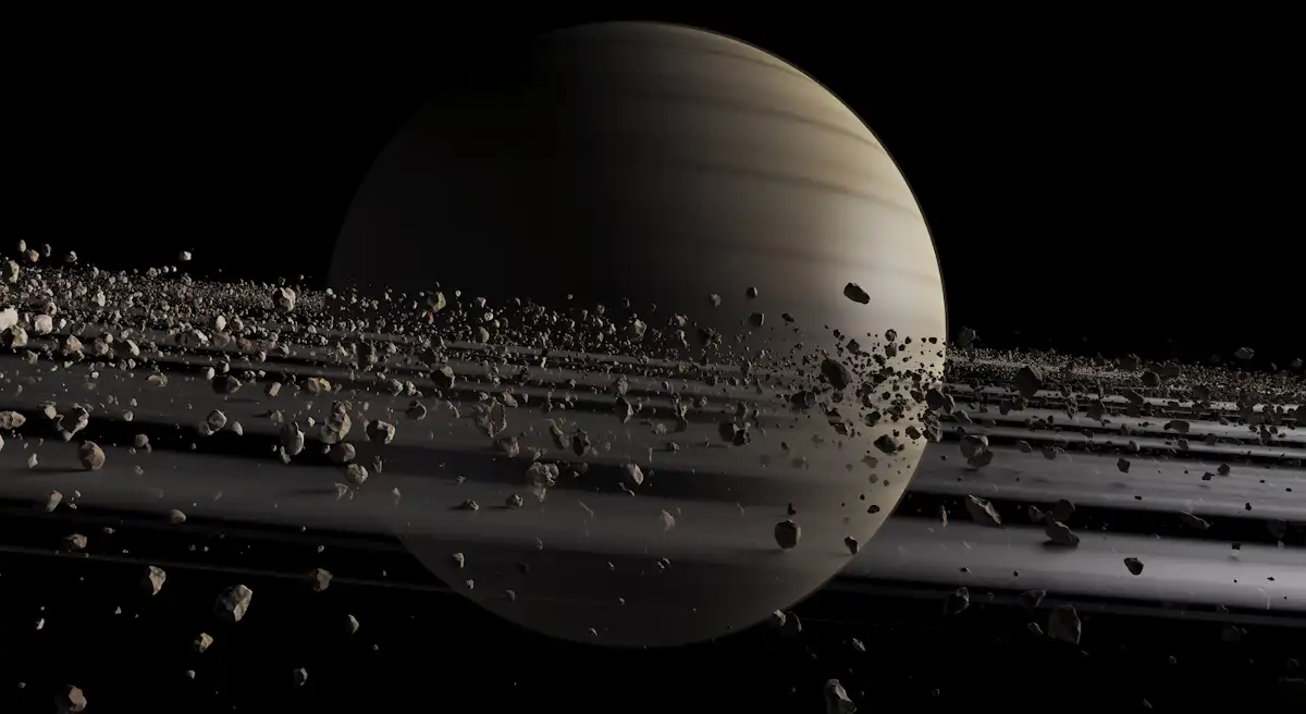 Saturn Rings Rocks Curious Kids: why does Saturn have rings?