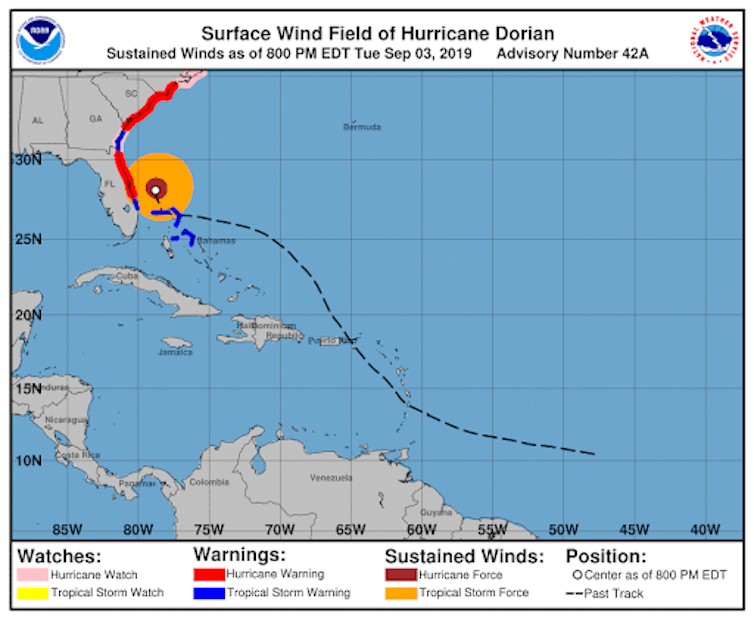 Hurricane Dorian: where it hit, where it's headed, and why it's so destructive