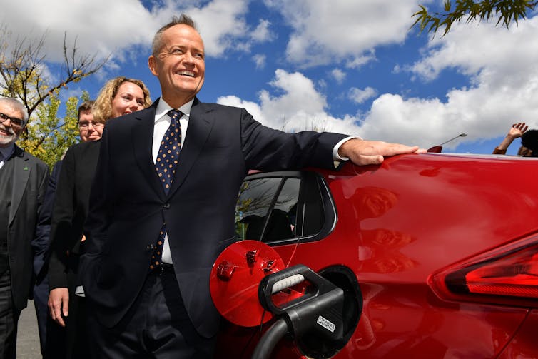 Bill Shorten electric vehicle