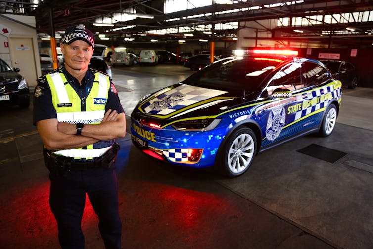 first all-electric vehicle Victoria Police