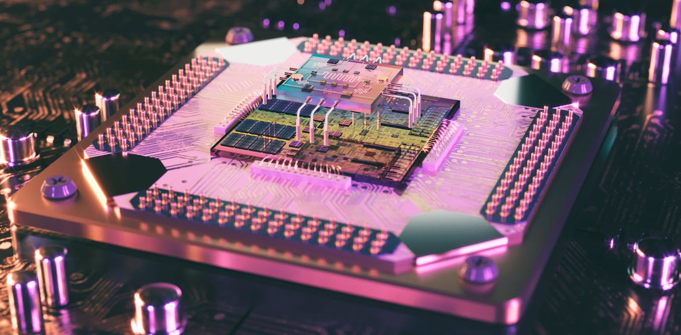 Silicon Computer Chip