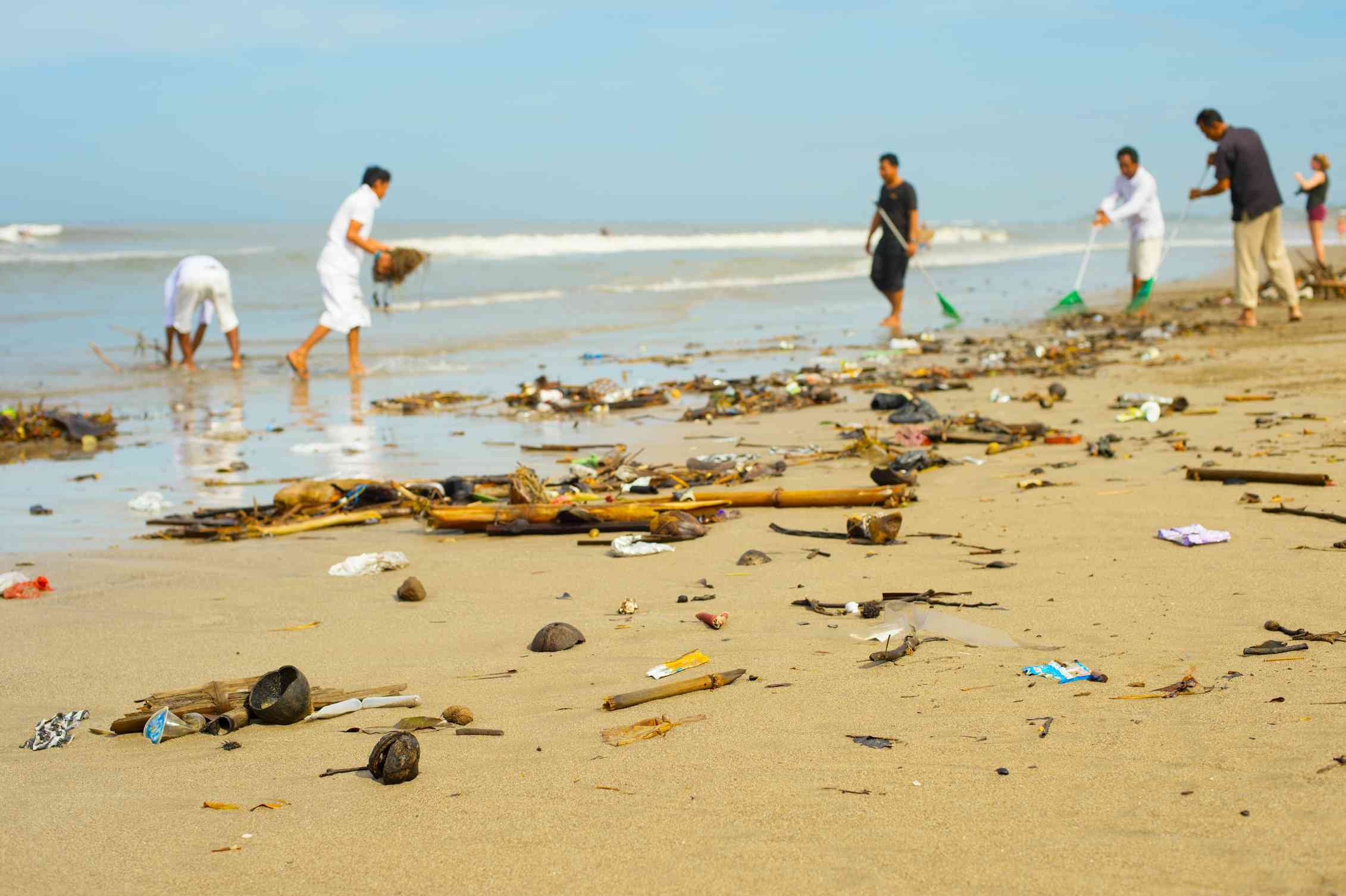 Beach clean up