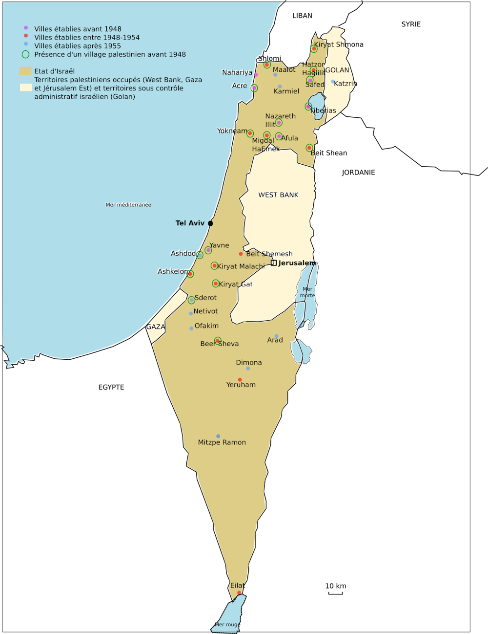 Why Do Israel S Poorest Immigrants Vote For The Right And Far Right Map Of Cities In Israel
