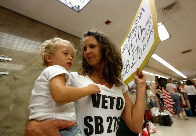 California law to restrict medical vaccine exemptions raises