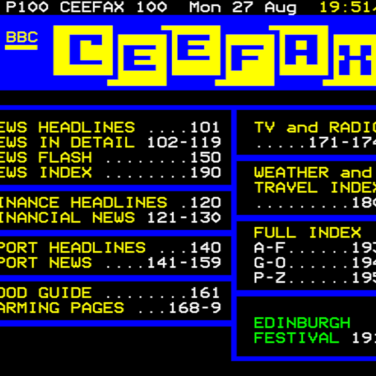 Teletext Was Slow But It Paved The Way For The Super-Fast World Of The  Internet