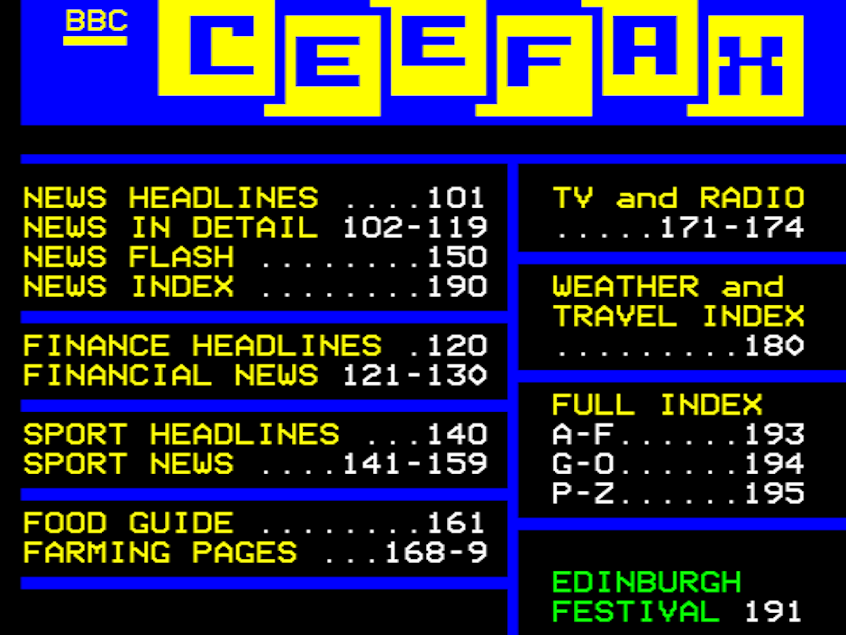 Teletext Teletext