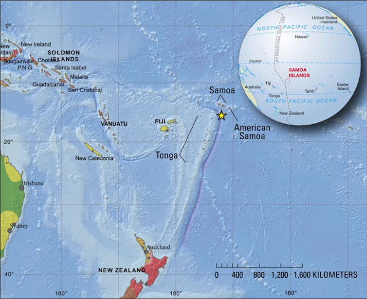 insights from the 2009 South Pacific earthquake-tsunami disaster