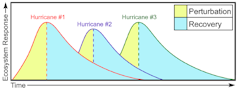 More frequent and intense tropical storms mean less recovery time for the world's coastlines