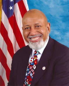 Removed from a judgeship, elected to the House: Alcee Hastings. Office of the Clerk, U.S. House of Representatives/Wikimedia Commons