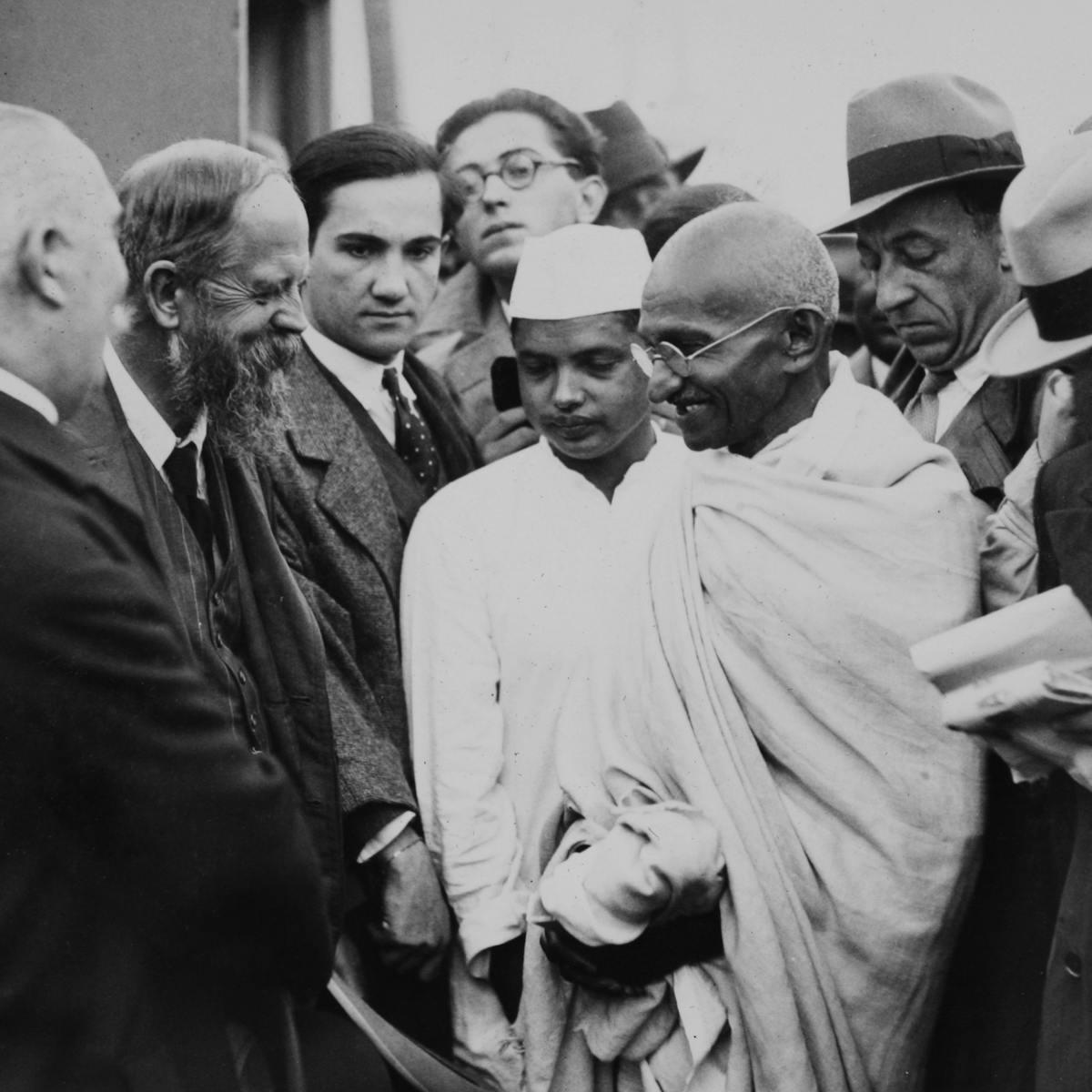 What Gandhi believed is the purpose of a corporation