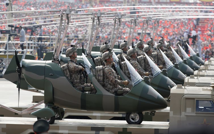 China's military might is much closer to the US than you probably think