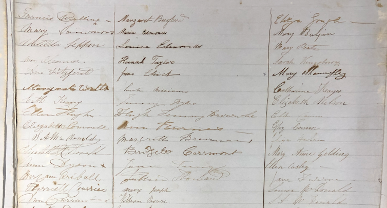 Sydney's 9,189 'sister politicians' who petitioned Queen Victoria