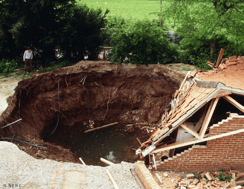 Explainer What Are Sinkholes