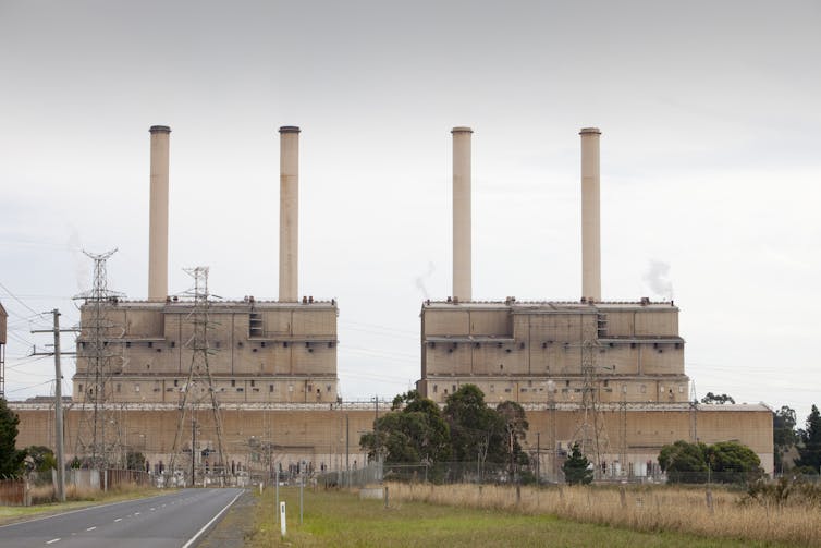 The now-closed Hazelwood coal-fired power station in the Latrobe Valley