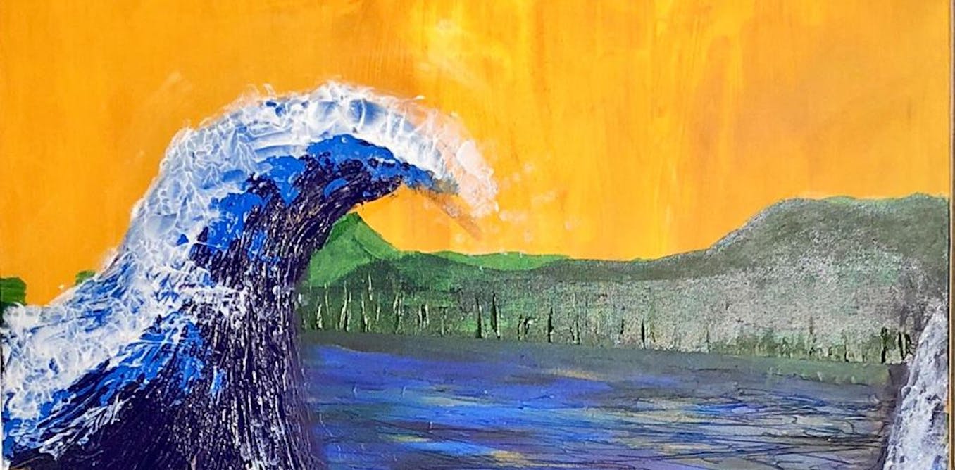 Museums present visual art as beautiful things you can touch