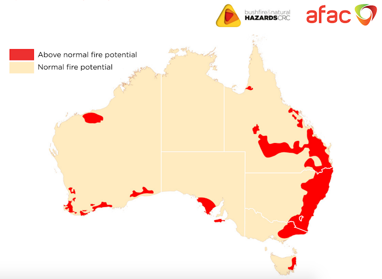 Australia could see fewer cyclones, but more heat and fire risk in coming months