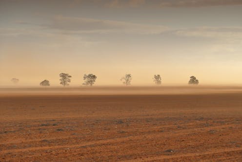 Storm clouds avoid the bush, darken over the economy