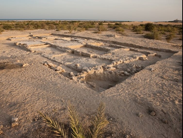 Le site archéologique de Sir Bani Yas, aux Emirats Arabes Unis. abudhabiculture