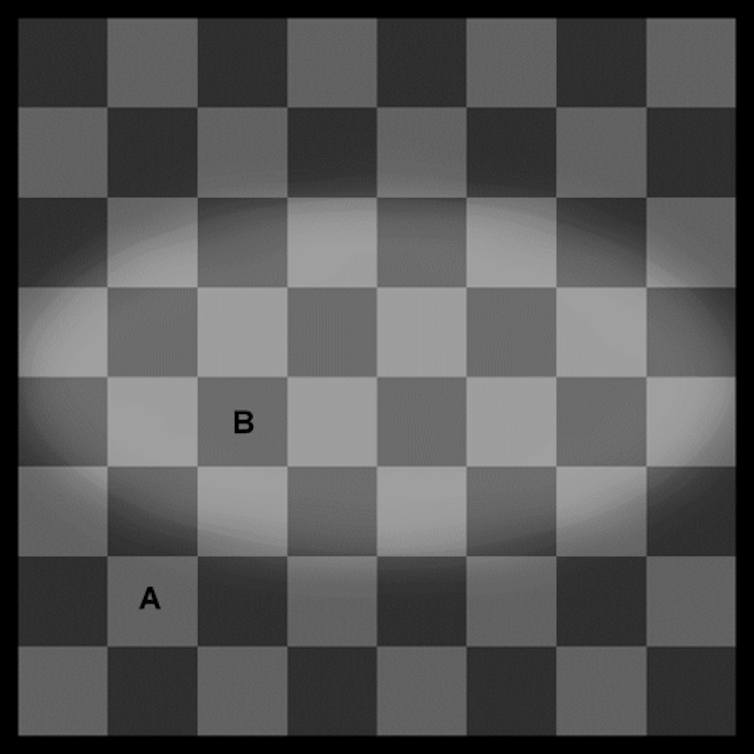 how does an optical illusion work?