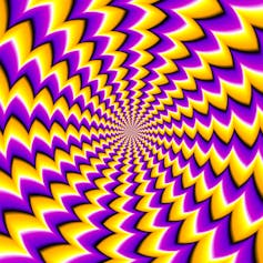 how does an optical illusion work?