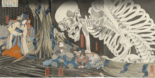 In Japan, supernatural beliefs connect the spiritual realm with the earthly objects around us