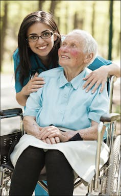 Working conditions in aged care homes are awful, largely because the work is done by women