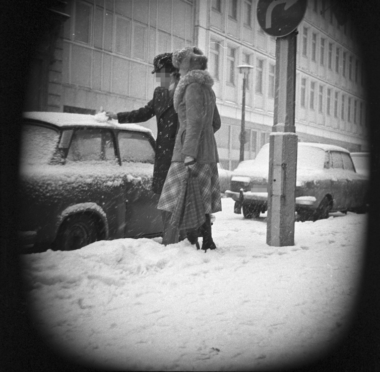 Policing the Berlin Wall: the ghostly photos taken by the Stasi's hidden cameras