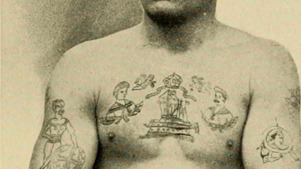 How tattoos became fashionable in Victorian England