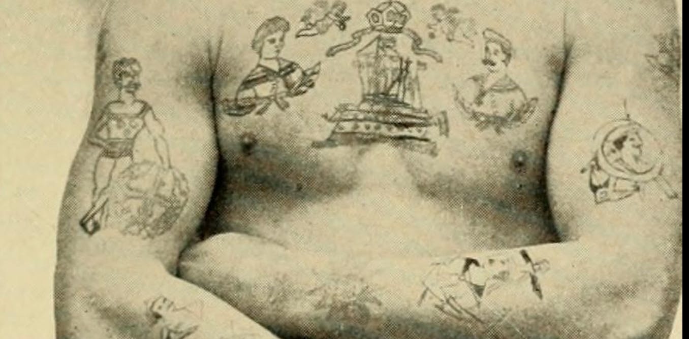 How tattoos became fashionable in Victorian England