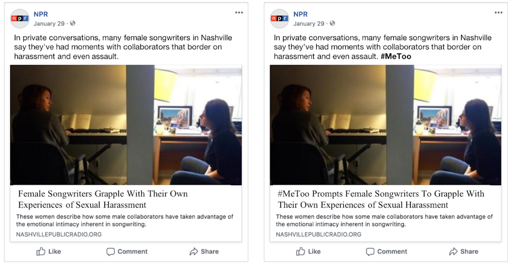 Political Hashtags Like Metoo And Blacklivesmatter Make People